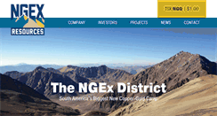 Desktop Screenshot of ngexresources.com